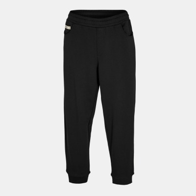 анцуг,мъжки,панталони,тип,чино,мъжки,анцузи,moschino,men,s,tape,closed,hem,fleece,joggers,black