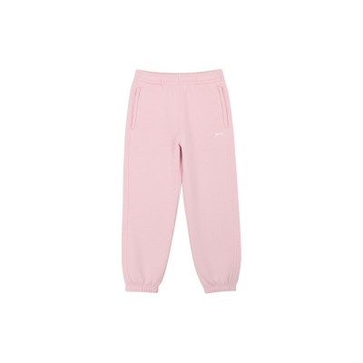 юношески,анцуг,детски,анцузи,slazenger,closed,hem,fleece,pants,junior,soft,pink
