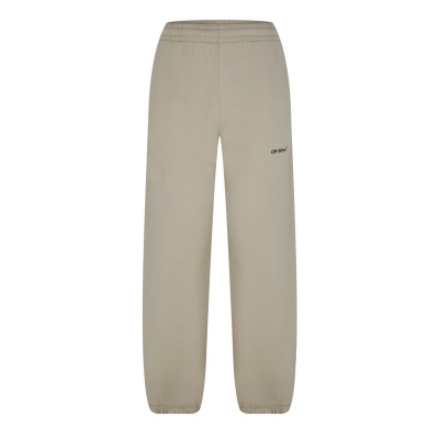 анцуг,off,white,men,s,caravaggio,diagonal,fleece,joggers,dark,sand,blk