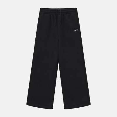 отново,на,училище,детски,анцузи,slazenger,slaz,wide,leg,jog,jn64,black