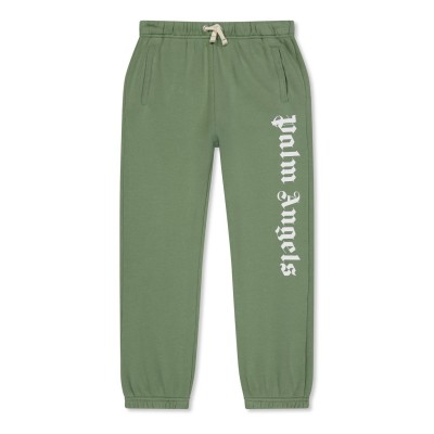 юношески,анцуг,детски,облекла,palm,angels,logo,jogging,bottoms,juniors,light,green