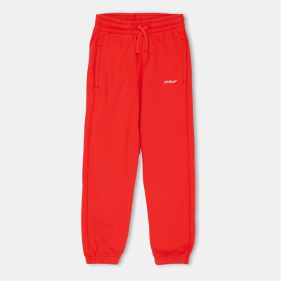 детски,анцуг,детски,3/4,панталони,off,white,unisex,kids',closed,hem,fleece,joggers,red,2501