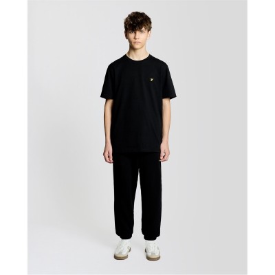анцуг,детски,анцузи,детски,3/4,панталони,lyle,and,scott,kids,closed,hem,fleece,joggers,black