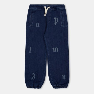 детски,анцуг,palm,angels,unisex,kids,all,over,print,closed,hem,fleece,joggers,denim,4440