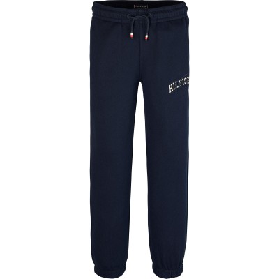 анцуг,tommy,hilfiger,kids,script,closed,cuff,fleece,joggers,night,navy,c1g