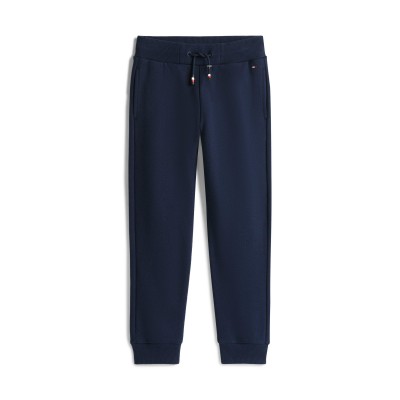 анцуг,tommy,hilfiger,kids,script,closed,hem,fleece,joggers,night,navy,c1g