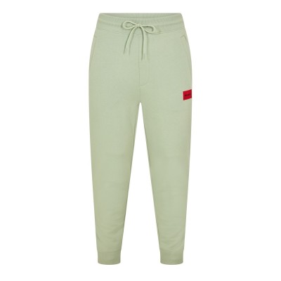 анцуг,мъжки,анцузи,мъжки,ежедневни,облекла,мъжки,панталони,тип,чино,hugo,men's,closed,hem,fleece,joggers,pastel,green