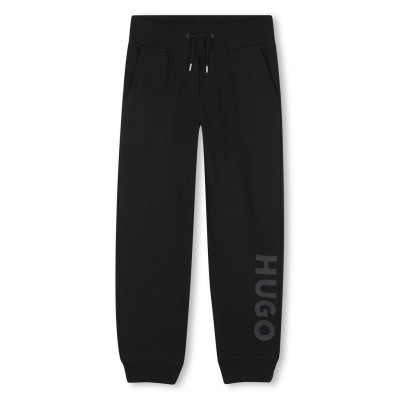 юношески,анцуг,детски,облекла,hugo,logo,joggers,juniors,black,09b