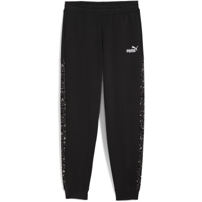 детски,анцузи,puma,unisex,kids,graphic,animal,high,waist,fleece,jogger,puma,black