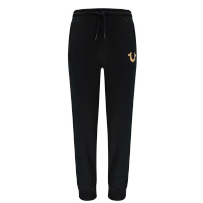 детски,анцуг,детски,облекла,true,religion,horseshoe,joggers,junior,boys,black