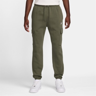 панталони,разпродажба,nike,мъжки,анцузи,nike,sportswear,club,fleece,men's,cargo,pants,olive,white
