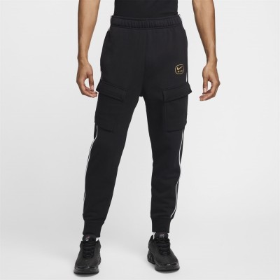 панталони,разпродажба,nike,мъжки,анцузи,nike,nsw,sw,air,cargo,pant,flc,bb,black,gold