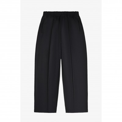 анцуг,мъжки,ежедневни,облекла,fred,perry,men,s,patch,track,pant,open,hem,cotton,relaxed,fit,joggers,black,102