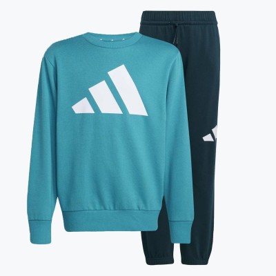 анцуг,adidas,kids,essentials,jumper,and,joggers,clothing,set,pure,teal