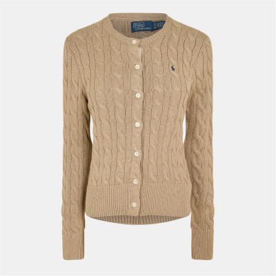 жилетка,дамски,плетени,дрехи,polo,ralph,lauren,stretch,cotton,crewneck,cardigan,lgt,saddle,hthr