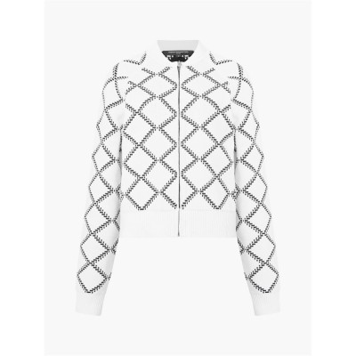 жилетка,дамски,плетени,дрехи,french,connection,women's,odessa,reversible,check,cardigan,summer,white