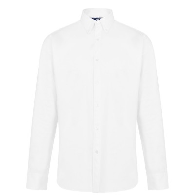 облекла,на,разпродажба,мъжки,ризи,haines,and,bonner,benjamin,tailored,oxford,shirt,white,01
