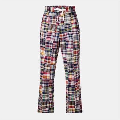 панталони,мъжки,панталони,тип,чино,polo,ralph,lauren,prepster,madras,easy,trousers,patchwrk,madras