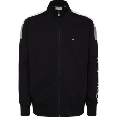 яке,мъжки,ежедневни,облекла,мъжки,горнища,с,качулка,calvin,klein,athleisure,logo,full,zip,jacket,calvin,black