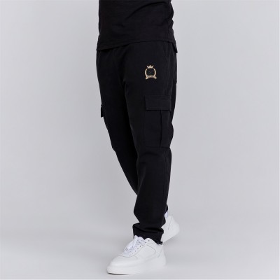 мъжки,панталони,мъжки,панталони,siksilk,cargo,trousers,mens,black