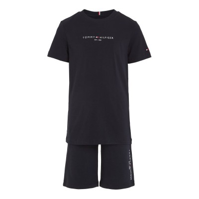 юношески,комплект,детски,облекла,tommy,hilfiger,tee,short,set,juniors,desert,sky