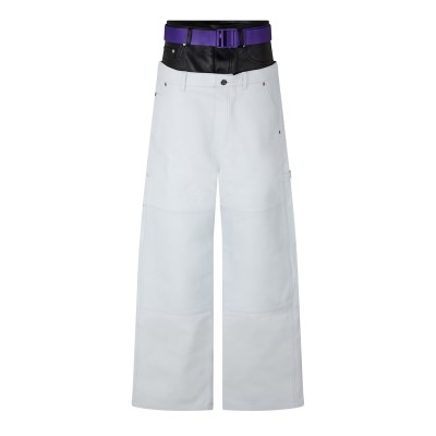 панталони,мъжки,панталони,тип,чино,off,white,leather,straight,leg,trousers,off,white