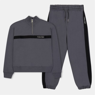 детски,3/4,панталони,calvin,klein,jeans,kids',taping,set,coal,ptw