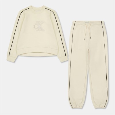 детски,3/4,панталони,calvin,klein,jeans,kids',piping,clothing,set,whitecap,pgb