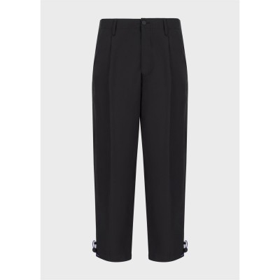панталони,мъжки,панталони,тип,чино,emporio,armani,straight,leg,trousers,nero