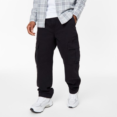 мъжки,панталони,мъжки,панталони,тип,чино,jack,wills,twill,cargo,trouser,black