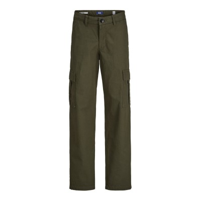 панталони,дрехи,за,училище,детски,панталони,jack,and,jones,bill,cargo,trousers,olive,night