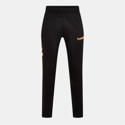 панталони,hummel,cr,ftbl,pants,sn99,black,orange