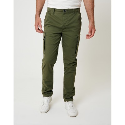 панталони,мъжки,панталони,saltwell,men's,cargo,trousers,washed,khaki