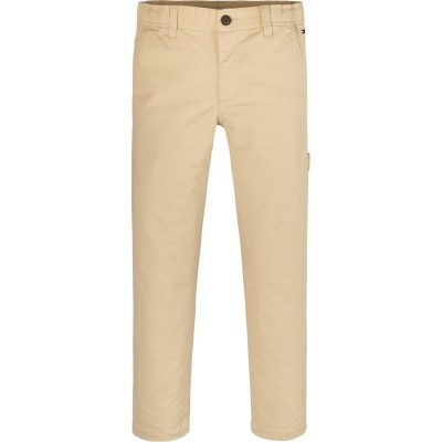 юношески,панталони,детски,облекла,tommy,hilfiger,skater,pull,on,woven,pants,juniors,white,clay