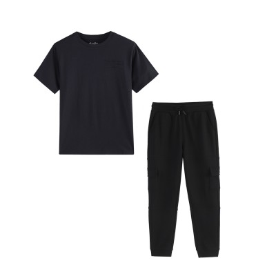 детска,тениска,studio,older,boys,tshirt,and,jogger,set,grey,black