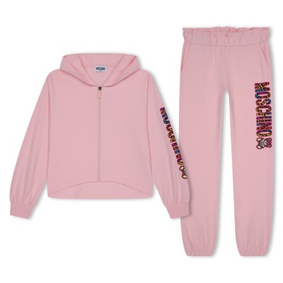 детски,анцуг,детски,облекла,moschino,logo,tracksuit,girls,pink,50209
