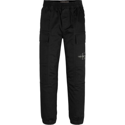 юношески,панталони,детски,облекла,calvin,klein,jeans,cargo,trousers,juniors,ck,black,beh