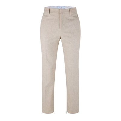 панталони,мъжки,панталони,тип,чино,off,white,slim,fit,zip,trousers,bone