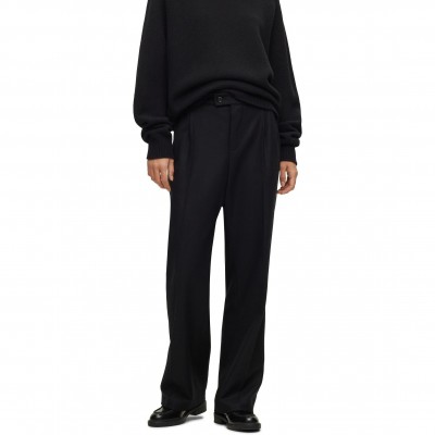 панталони,мъжки,панталони,тип,чино,boss,men,s,slim,fit,stretch,trousers,black