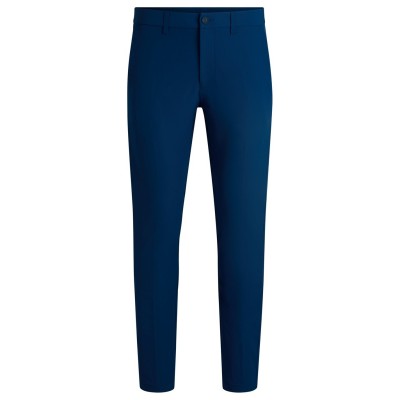 панталони,мъжки,панталони,тип,чино,boss,men's,slim,fit,commuter,trousers,open,blue