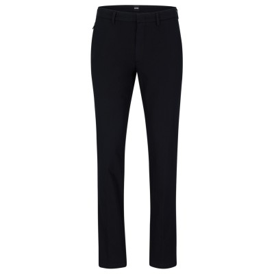 панталони,мъжки,панталони,тип,чино,boss,men's,hbb,kato,sustainable,organic,cotton,trousers,black