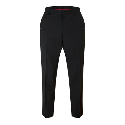 панталони,мъжки,панталони,тип,чино,hugo,men,s,slim,fit,trousers,black
