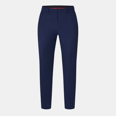 панталони,мъжки,панталони,тип,чино,hugo,men's,slim,fit,trousers,medium,blue