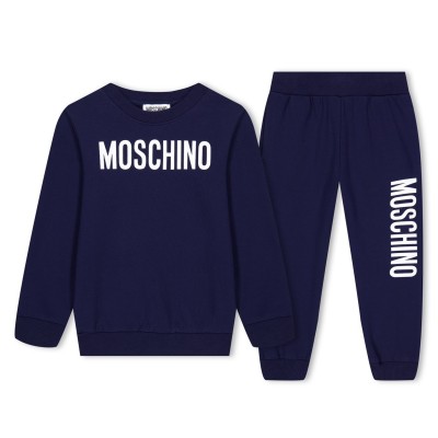 детски,3/4,панталони,moschino,unisex,kids,track,set,blue,40016