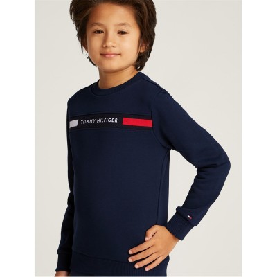 детски,3/4,панталони,tommy,hilfiger,kids',rib,insert,clothing,set,navy,c1g