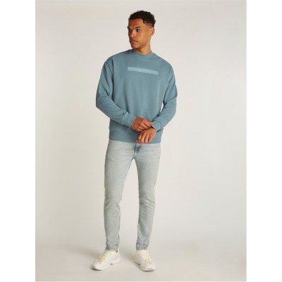 блуза,мъжки,ежедневни,облекла,мъжки,горнища,с,качулка,calvin,klein,structured,embroidery,sweatshirt,blue,cfq