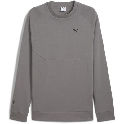 мъжка,блуза,разпродажба,puma,мъжки,блузи,puma,tech,crew,neck,sweater,mens,dark,grey