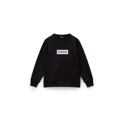 блуза,детски,3/4,панталони,napapijri,kids',crew,neck,sweatshirt,black,041