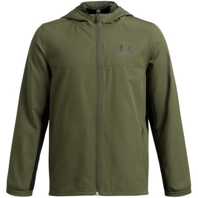 юношеско,яке,разпродажба,under,armour,детски,горнища,с,качулка,детски,облекла,under,armour,rival,zip,jacket,juniors,mrne,grn,blk