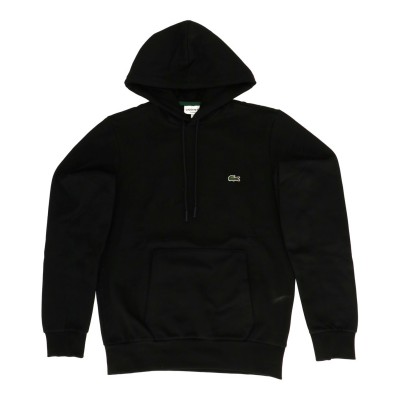 суичър,мъжки,ежедневни,облекла,мъжки,горнища,с,качулка,lacoste,embroidered,hoodie,black